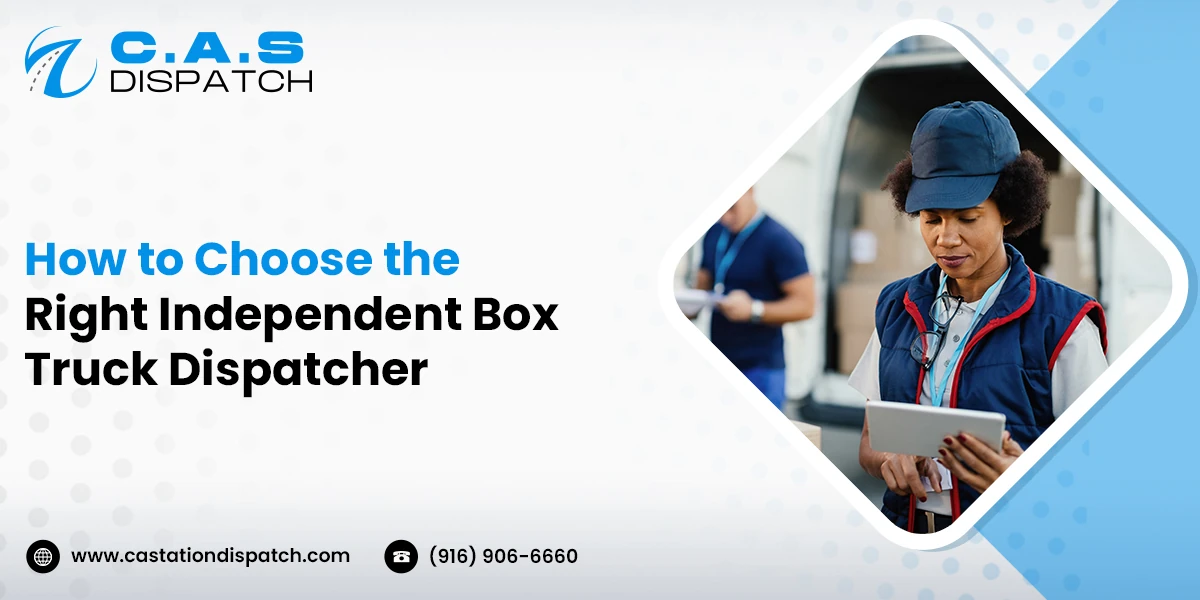 Independent box truck dispatcher