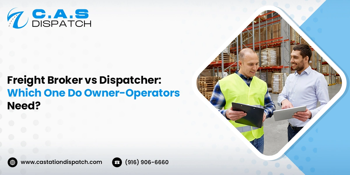 Freight broker vs dispatcher