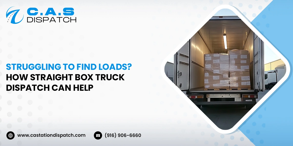 Straight Box Truck Dispatch